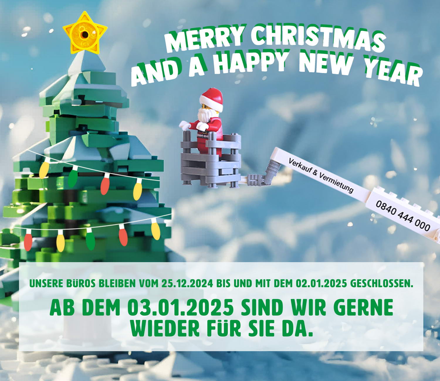 Öffnungszeiten Weihnachten 2024